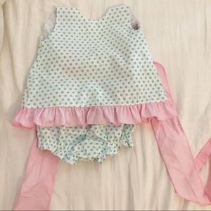 Tie Back with Bloomer Set